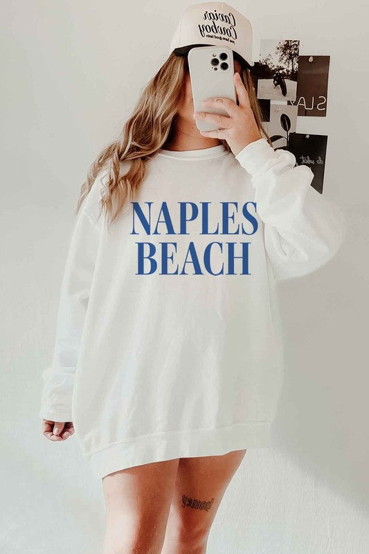 NAPLES BEACH OVERSIZED SWEATSHIRT